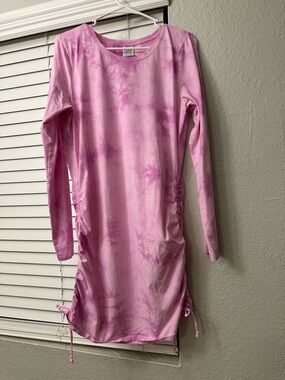 PINK Victoria's Secret Pink Logo Long Sleeve Dress